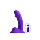 Colours Curve Vibrating 5" Dildo - Purple